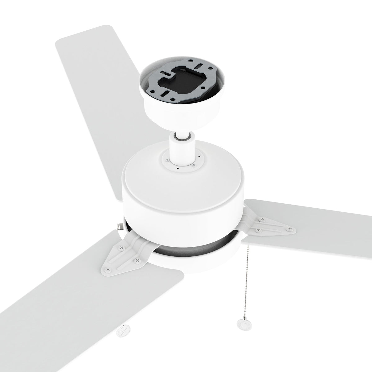 VINK 52 inch 3-Blade Ceiling Fan with LED Light & Pull Chain