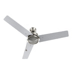 VINK 52 inch 3-Blade No Light Ceiling Fan with Pull Chain