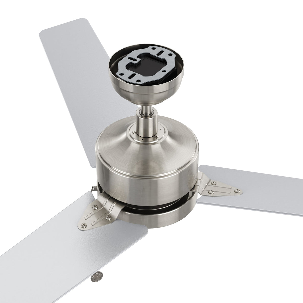VINK 52 inch 3-Blade No Light Ceiling Fan with Pull Chain
