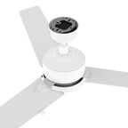 VINK 52 inch 3-Blade No Light Ceiling Fan with Pull Chain