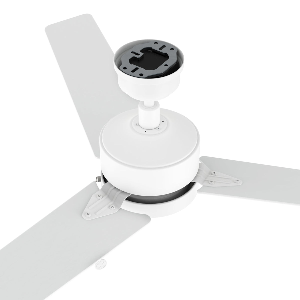 VINK 52 inch 3-Blade No Light Ceiling Fan with Pull Chain