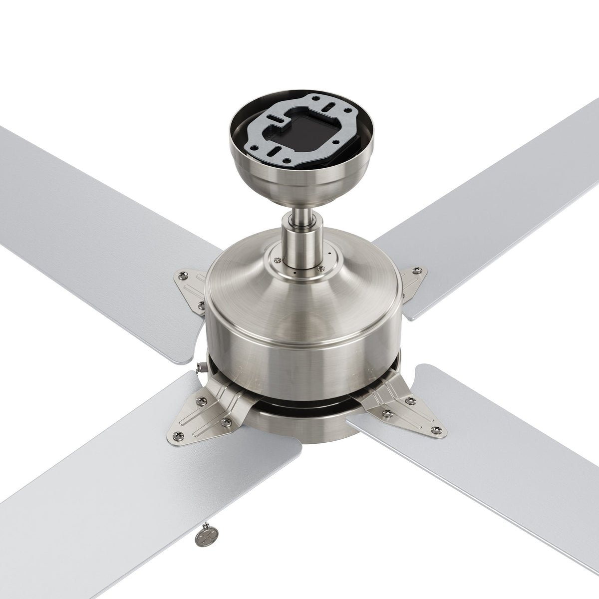 VINK 52 inch 4-Blade No Light Ceiling Fan with Pull Chain