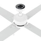 VINK 52 inch 4-Blade No Light Ceiling Fan with Pull Chain