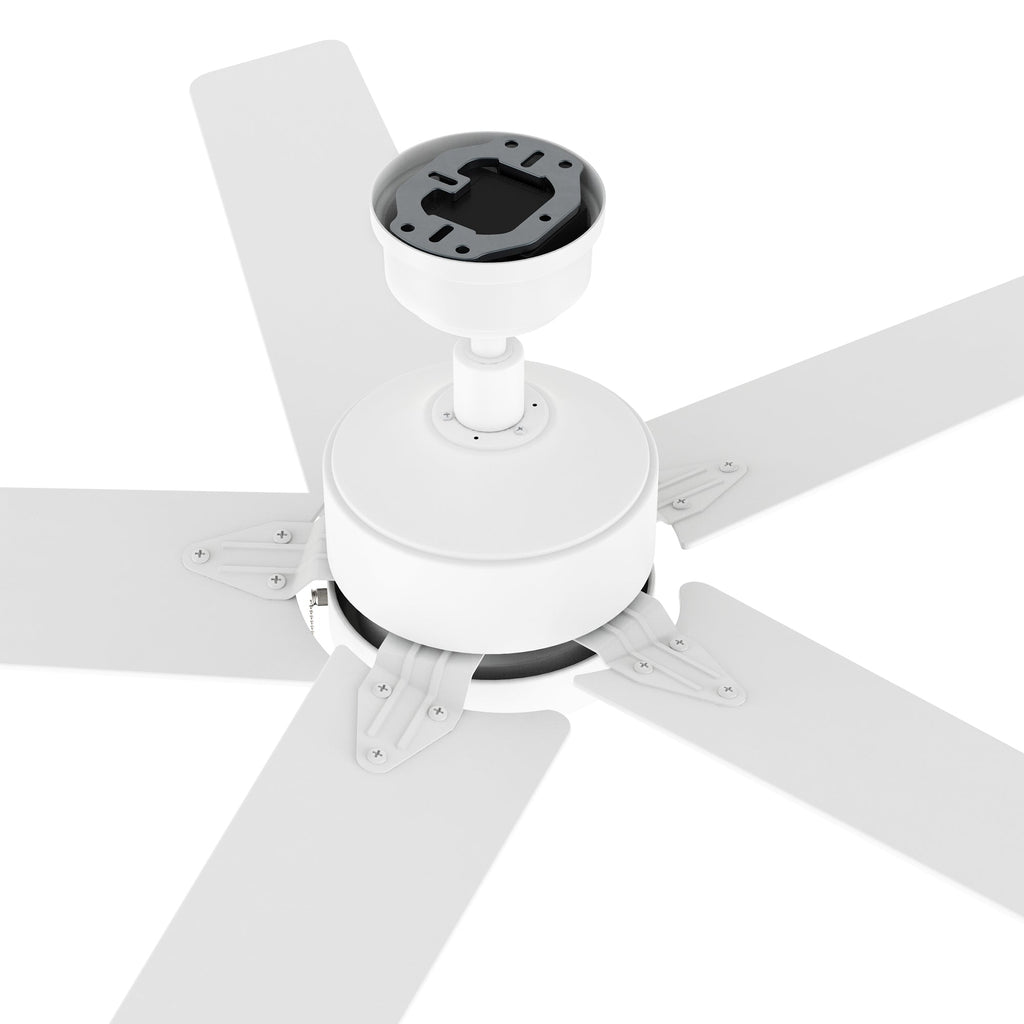 VINK 52 inch 5-Blade No Light Ceiling Fan with Pull Chain