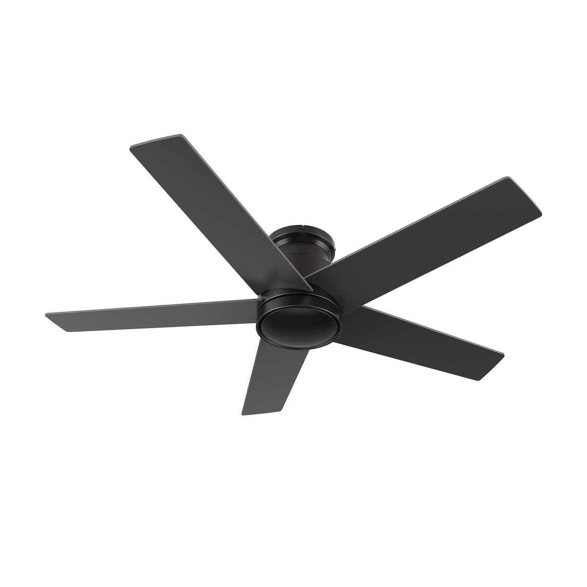 SANTANA 52 inch 5-Blade Flush Mount No Light Ceiling Fan Remote