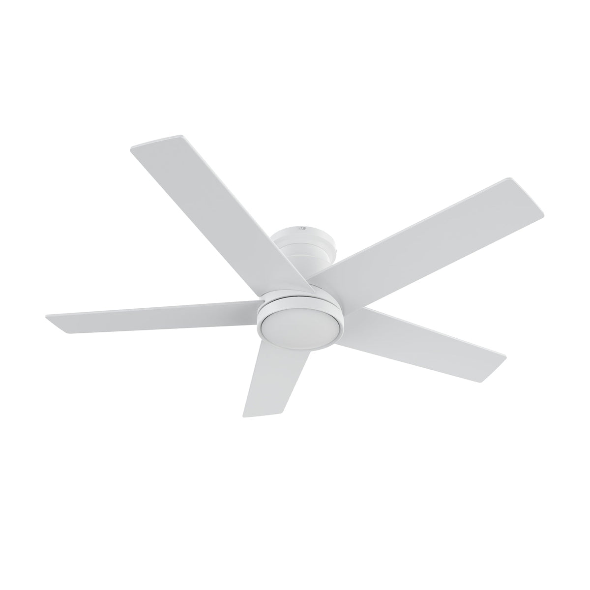 SANTANA 52 inch 5-Blade Flush Mount No Light Ceiling Fan Remote