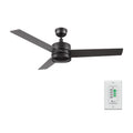 SANTANA 52 inch 3-Blade No Light Ceiling Fan with Wall Control
