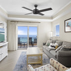 SANTANA 52 inch 4-Blade No Light Ceiling Fan with Wall Control