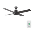SANTANA 52 inch 4-Blade No Light Ceiling Fan with Wall Control