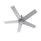 SANTANA 52 inch 5-Blade No Light Ceiling Fan with Wall Control