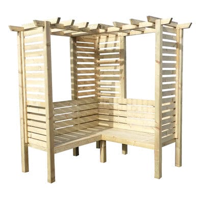 Pressure Treated Clematis Arbour - 6ft x 6ft