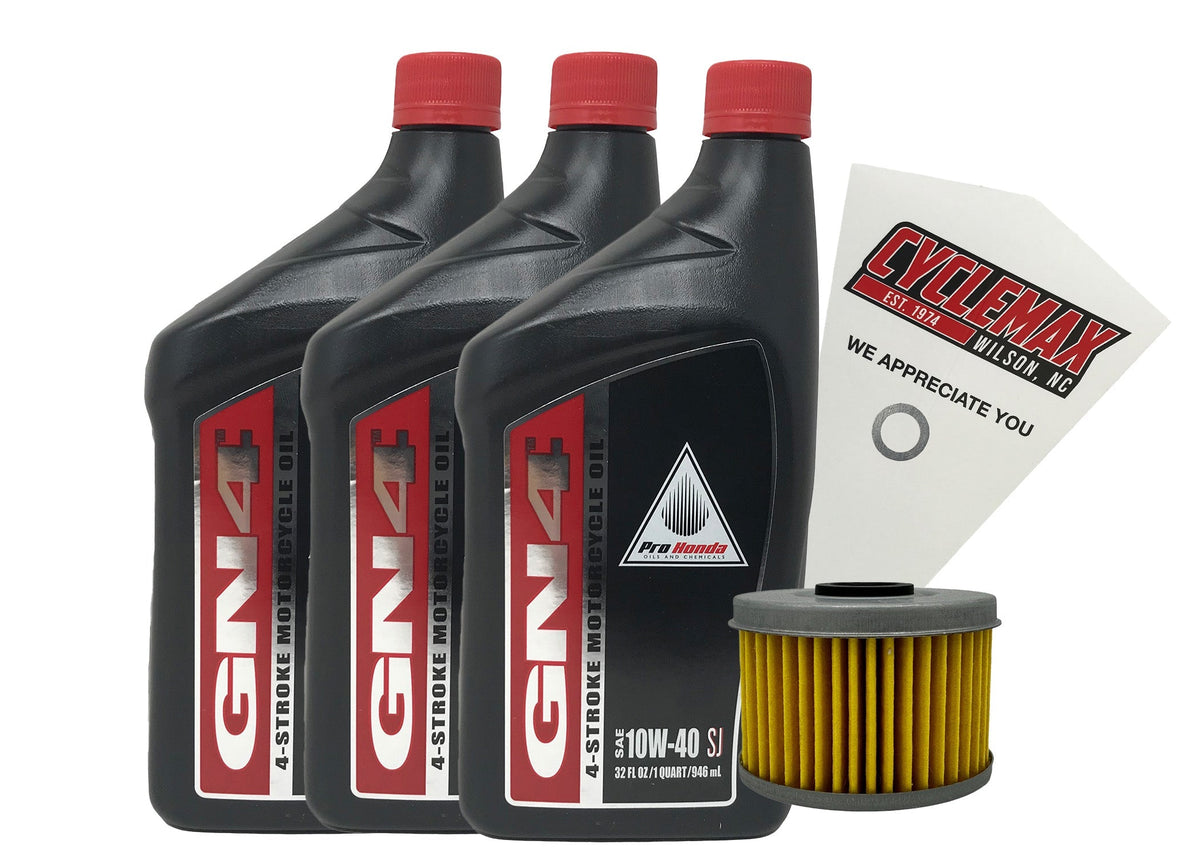 Honda Standard 10W-40 Oil Change Kit for 1998-2004 TRX450ES