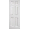 Colonist Textured 6 Panel White Primed Internal Door - All Sizes