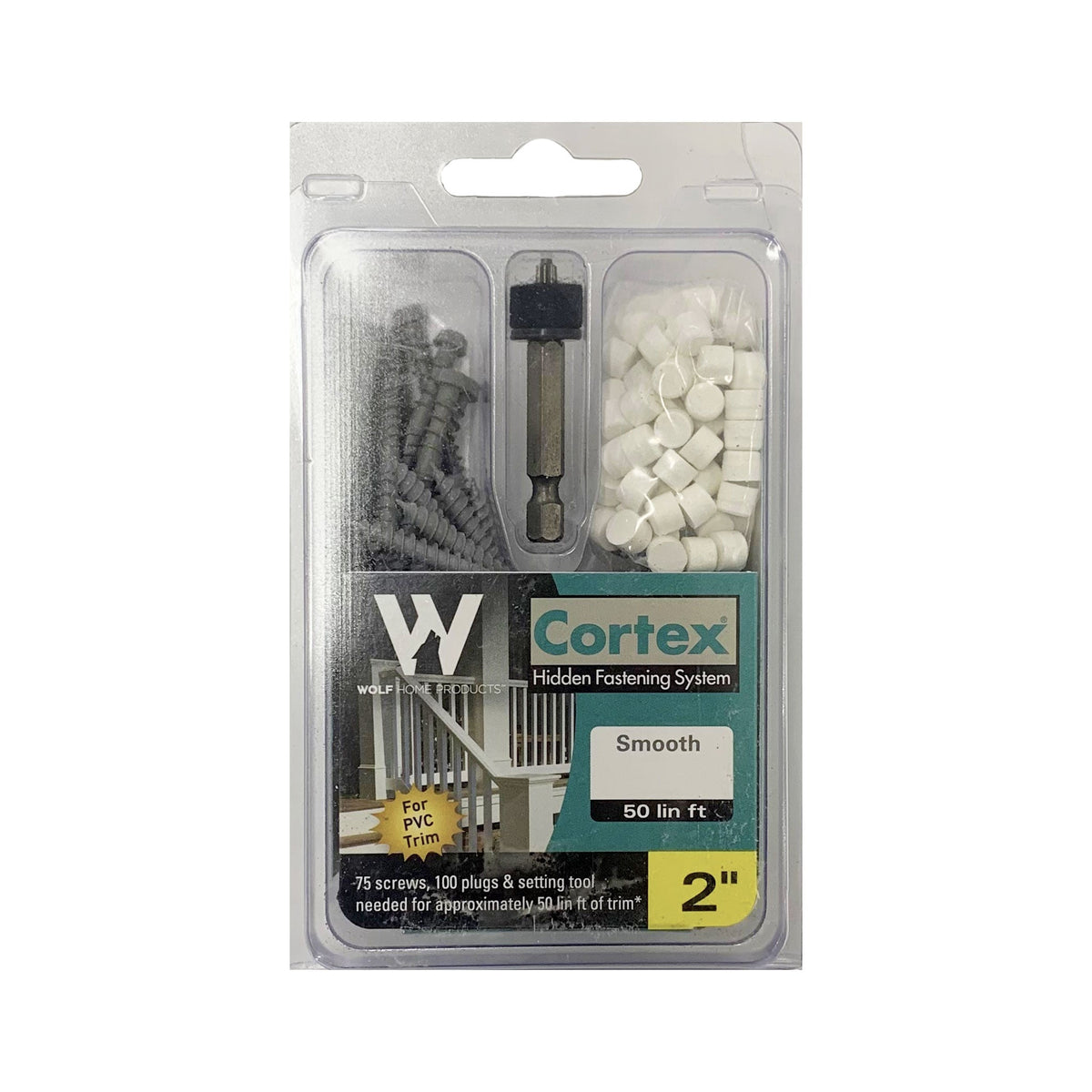 Cortex 2" Screws for trim, 75 per pack