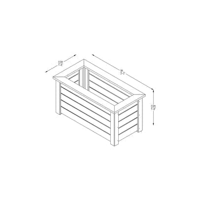 Forest Cambridge Planter - All Sizes