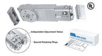 CRL Heavy-Duty 105º No Hold Open Overhead Concealed Closer Body Only - CRL7272