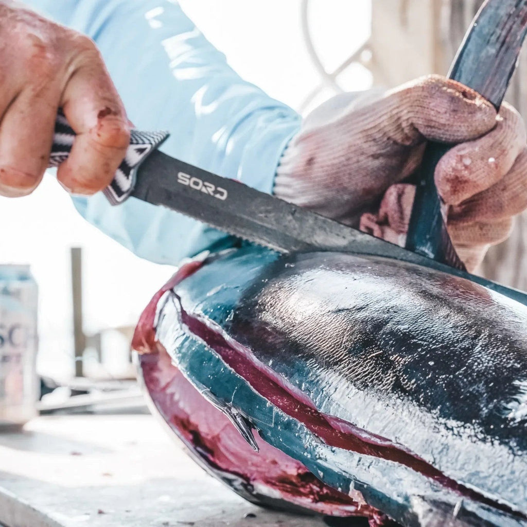 SORD Fishing Products 9in Serrated Blade Knife