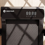 DeerRun A6 Plus Quiet 2-in-1 Foldable Treadmill for Home Walk, Run & Save Space -With 5% Incline, Handlebar & Full Display Screen