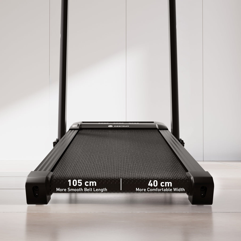 DeerRun Z10 Pro Muse Type 2 in 1 Foldable Treadmill with Remote Control, 12% Auto Incline
