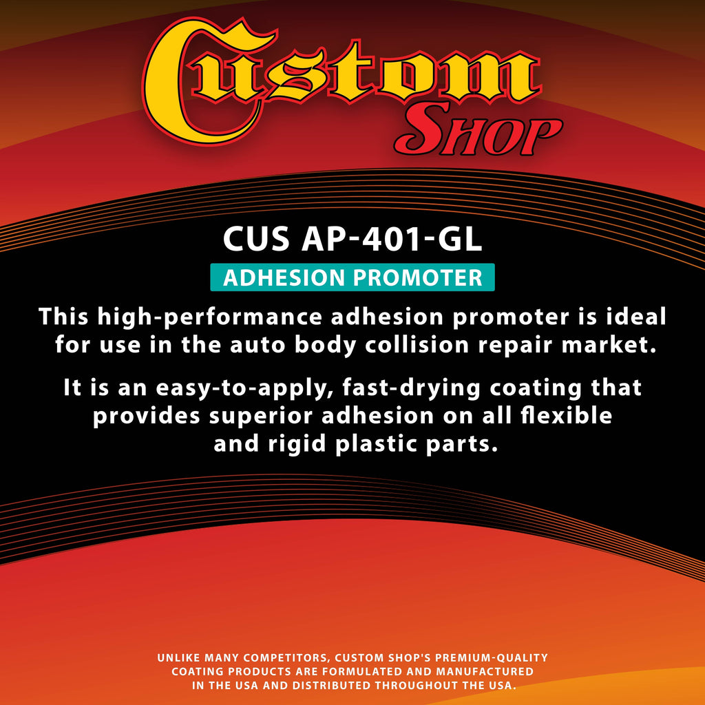 Premium Universal Adhesion Promoter & Tie Coat, 1 Gallon - Paint Provides Superior Adhesion to Plastic, Flex Agent, 50 State VOC Compliant