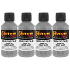 3 oz (Bright Silver Color) Urethane Tint Concentrate for Tinting Truck Bed Liner Coatings - Pack of 4