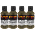 Camouflage Series 3 oz (Authentic WWII Olive Drab Federal Standard Color) Urethane Tint Concentrate for Tinting Truck Bed Liner Coatings - Pack of 4