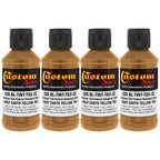 Camouflage Series 3 oz (Earth Yellow Federal Standard Color #30257) Urethane Tint Concentrate for Tinting Truck Bed Liner Coatings - Pack of 4