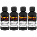 Camouflage Series 3 oz (Camo Smoke Black Federal Standard Color #37031) Urethane Tint Concentrate for Tinting Truck Bed Liner Coatings - Pack of 4