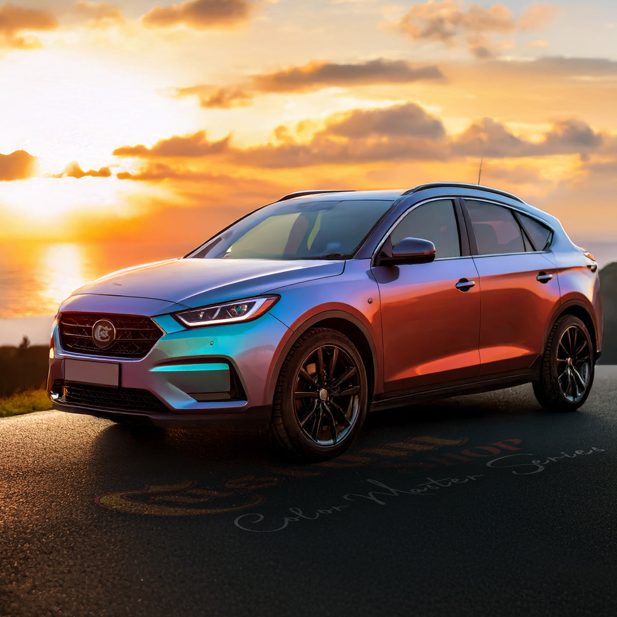 CCS Custom Color Shift Automotive Paint - Purple to Orange Shifting Effect - Quart