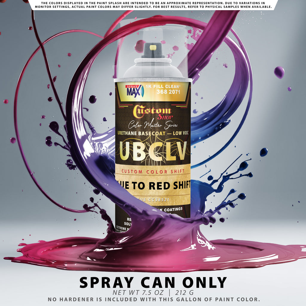 CCS Custom Color Shift Automotive Paint - Blue to Red Shifting Effect - Spray Can