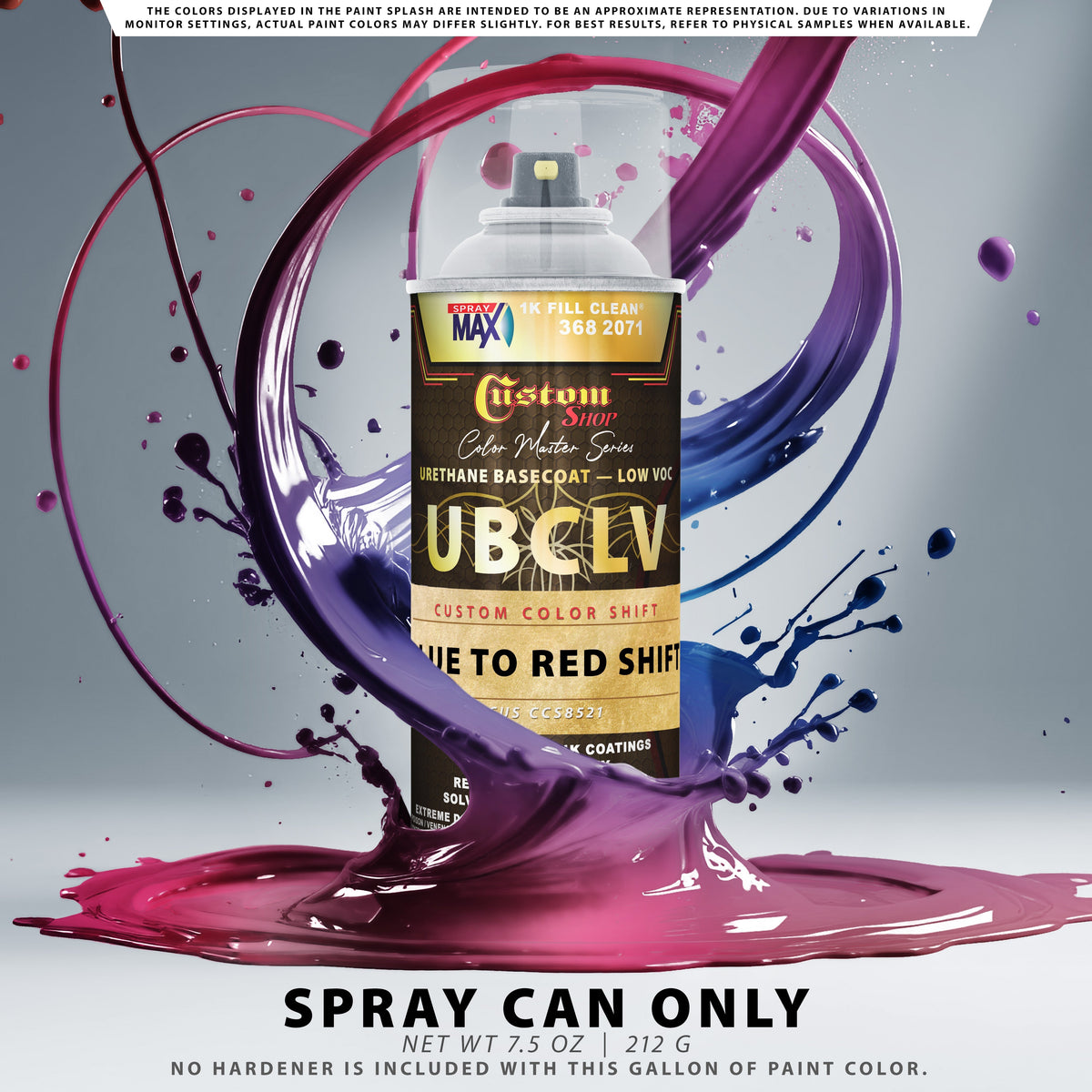 CCS Custom Color Shift Automotive Paint - Blue to Red Shifting Effect - Spray Can