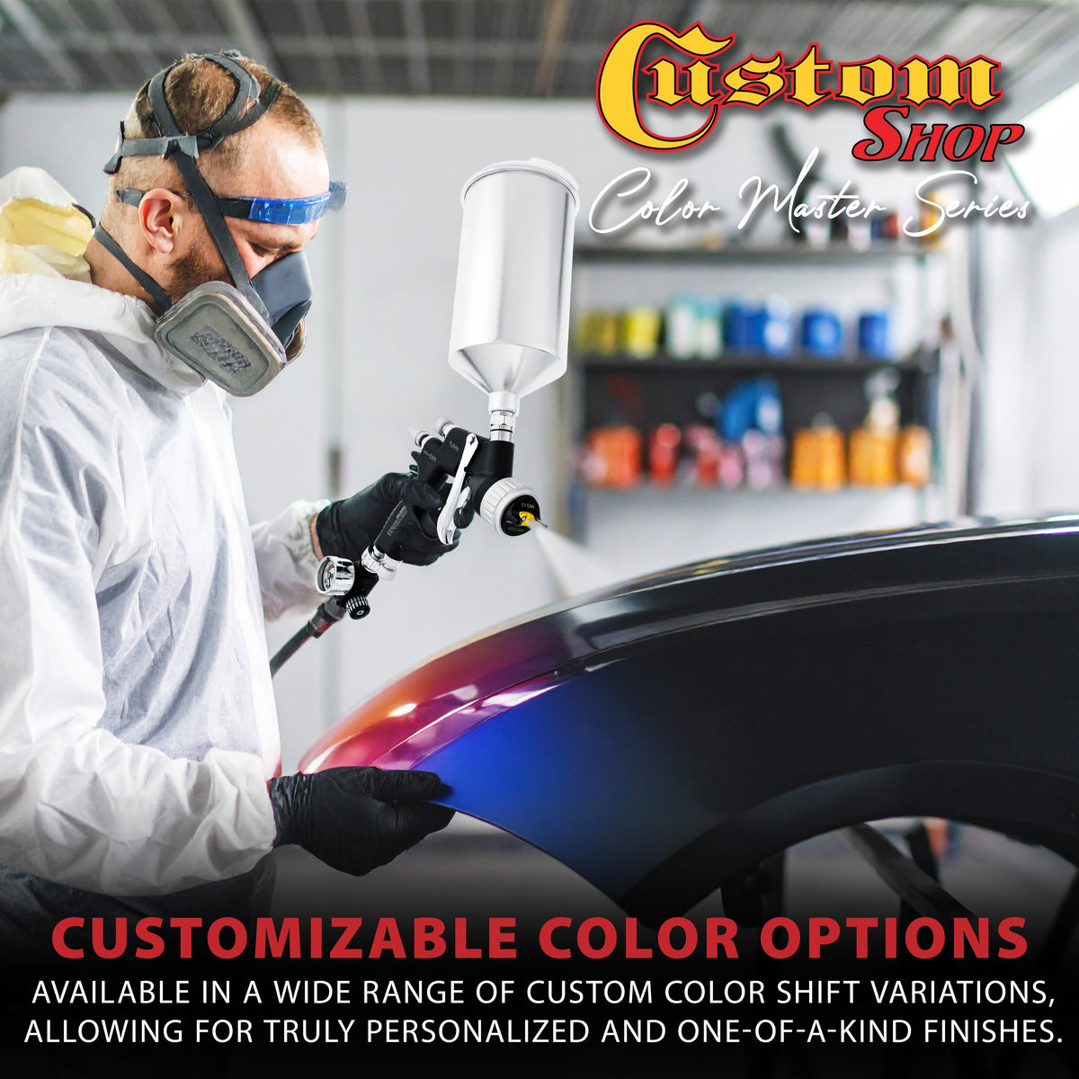 CCS Custom Color Shift Automotive Paint - Blue to Red Shifting Effect - Spray Can