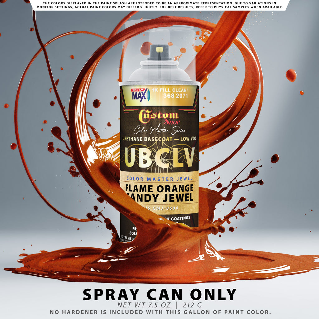 CMJ Color Master Jewel - Flame Orange Candy Jewel- Spray Can