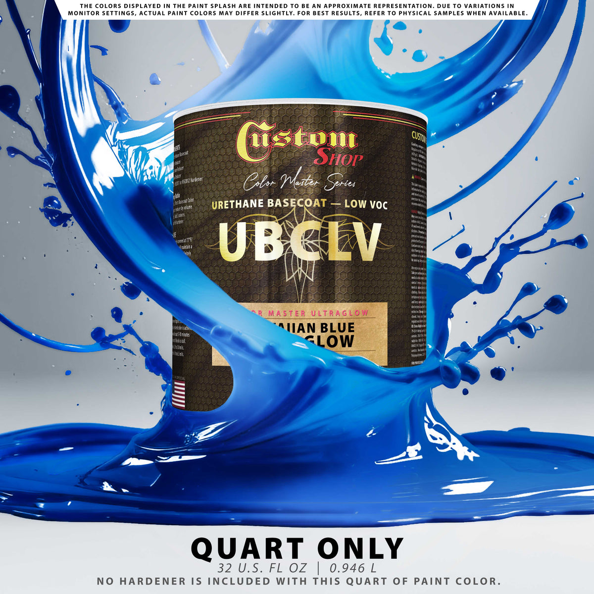 CMU Color Master Ultraglow - Hawaiian Blue Ultra Glow- Quart