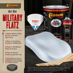 Military Flatz 595-36375 Light Gray - 2K Urethane Flat Automotive Paint - Gallon Kit