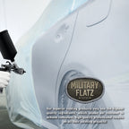 Military Flatz 595-36375 Light Gray - 2K Urethane Flat Automotive Paint - Quart Kit