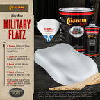 Military Flatz 595-36473 Air Force Gray - 2K Urethane Flat Automotive Paint - Gallon Kit