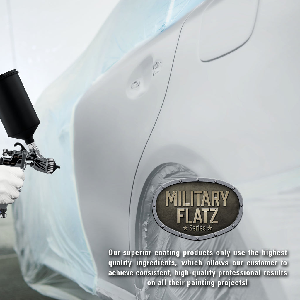 Military Flatz 595-36473 Air Force Gray - 2K Urethane Flat Automotive Paint - Gallon Kit