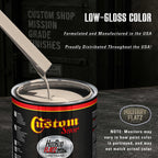 Military Flatz 595-36521 Frost Beige - 2K Urethane Flat Automotive Paint - Quart Kit