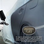 Military Flatz 595-25045 Insignia Blue - 2K Urethane Flat Automotive Paint - Gallon