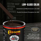 Military Flatz 595-30051 Camo Brown - 2K Urethane Flat Automotive Paint - Quart