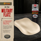 Military Flatz 595-33510 Sandstone - 2K Urethane Flat Automotive Paint - 2K Aerosol