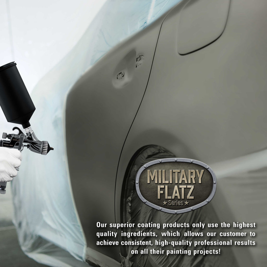 Military Flatz 595-34052 USMC Dark Olive - 2K Urethane Flat Automotive Paint - Gallon