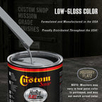 Military Flatz 595-36300 Aircraft Gray - 2K Urethane Flat Automotive Paint - Gallon
