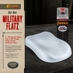 Military Flatz 595-36375 Light Gray - 2K Urethane Flat Automotive Paint - 2K Aerosol