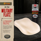 Military Flatz 595-36521 Frost Beige - 2K Urethane Flat Automotive Paint - 2K Aerosol