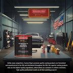 Premium 1K Acrylic Non-Sanding Primer Sealer Paint, Color Black, 1 Quart - Fast Drying, Ready-To-Spray, Apply Over Automotive Primer Surfacers