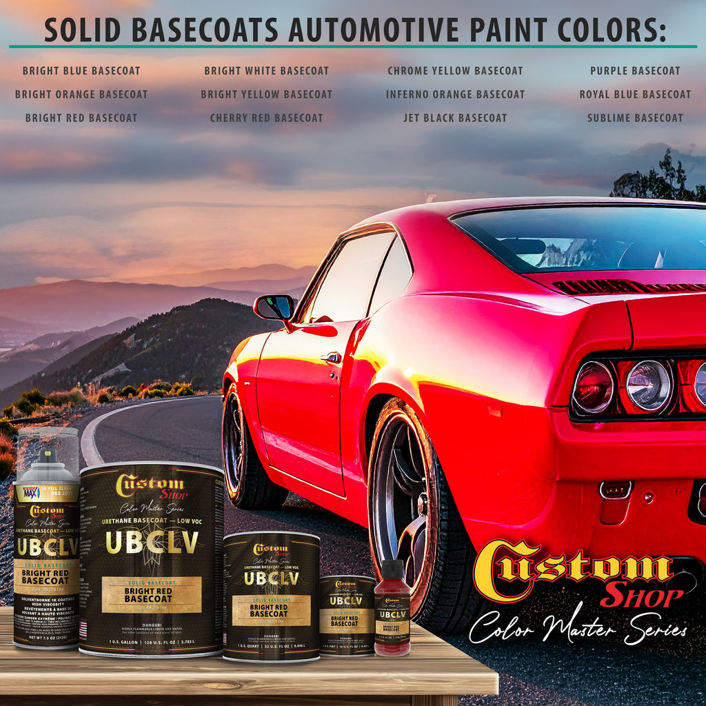 SBC Solid Basecoat - Bright Red Basecoat- Gallon
