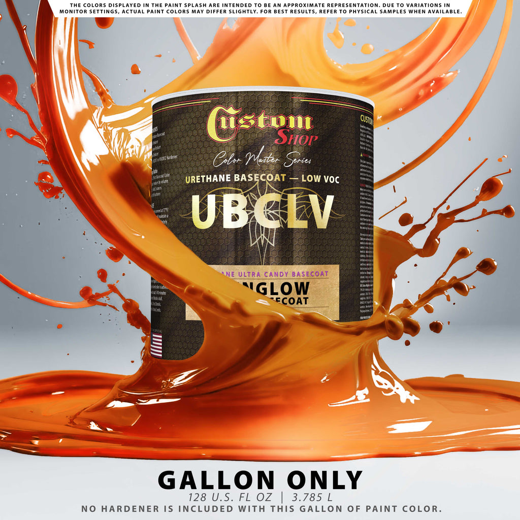 UCB Urethane Ultra Candy Basecoat - Sunglow Candy Basecoat- Gallon