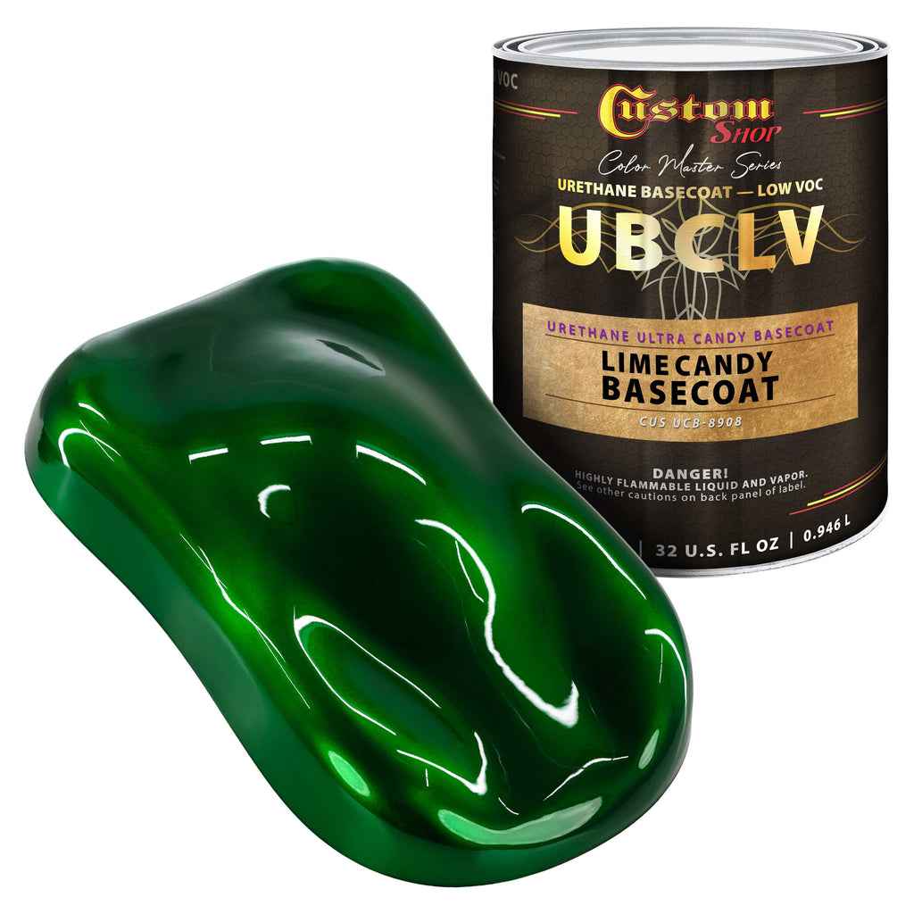 UCB Urethane Ultra Candy Basecoat - Lime Candy Basecoat- Quart
